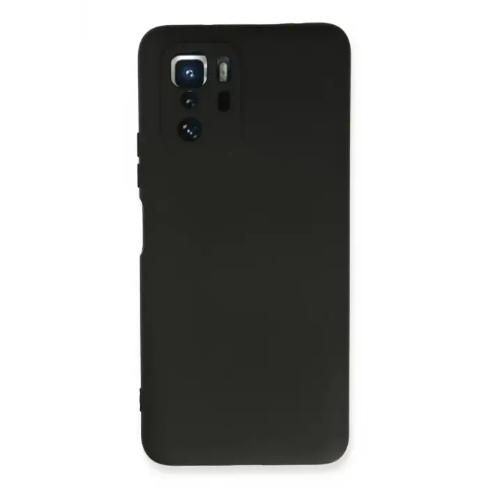 Newface Xiaomi Poco X3 GT Kılıf Nano içi Kadife Silikon - Siyah