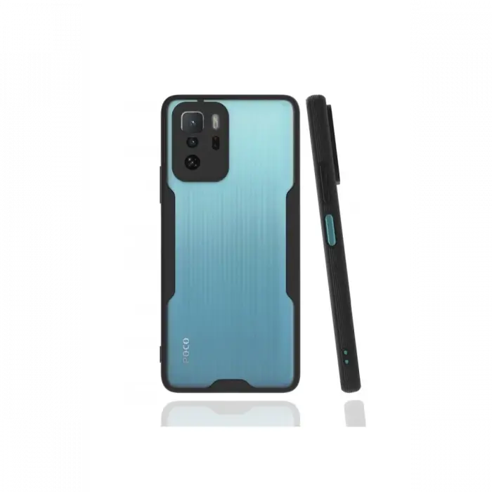 Newface Xiaomi Poco X3 GT Kılıf Platin Silikon - Siyah