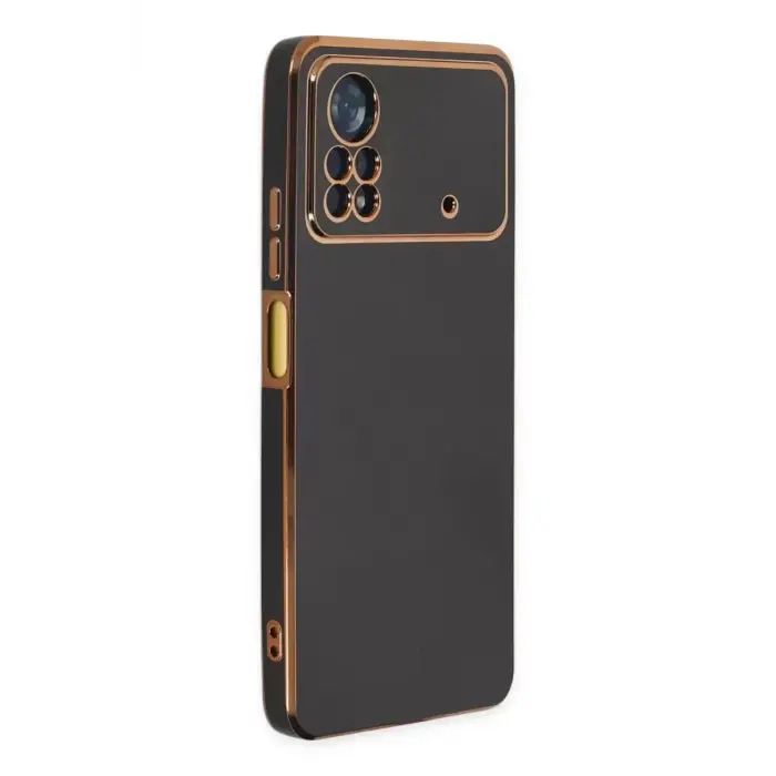 Newface Xiaomi Poco X4 Pro 5G Kılıf Volet Silikon - Siyah