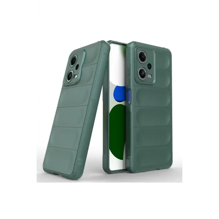 Newface Xiaomi Poco X5 5G Kılıf Optimum Silikon - Koyu Yeşil