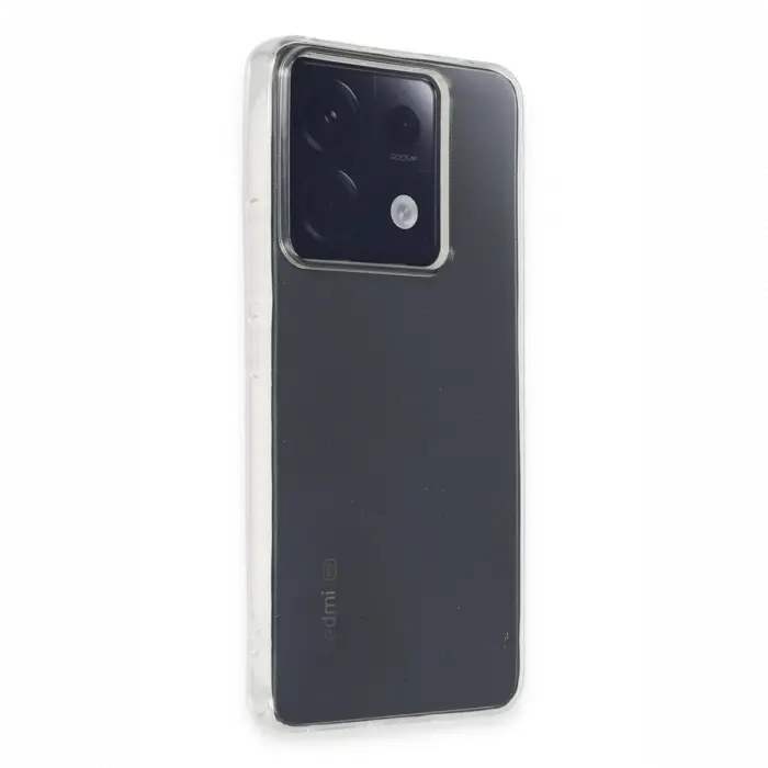 Newface Xiaomi Poco X6 Kılıf Lüx Şeffaf Silikon