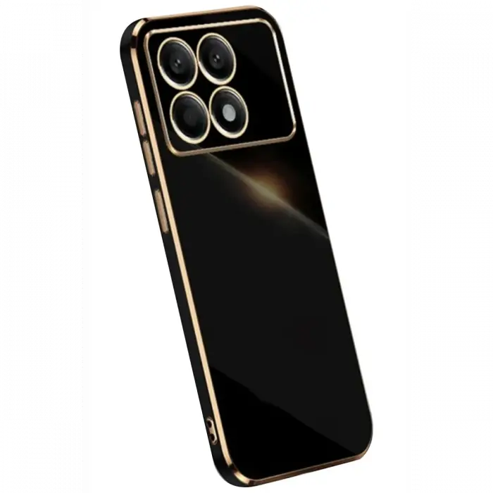 Newface Xiaomi Poco X6 Pro Kılıf Volet Silikon - Siyah