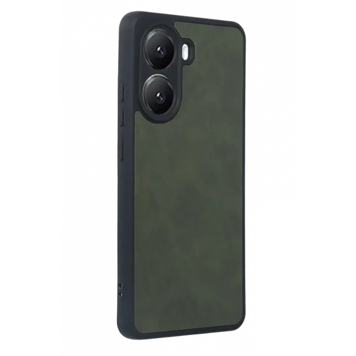 Newface Xiaomi Poco X7 Pro Kılıf Aras Deri Kapak - Koyu Yeşil