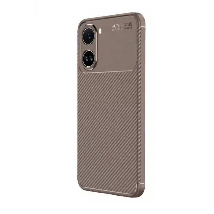Newface Xiaomi Poco X7 Pro Kılıf Auto Focus Karbon Kapak - Gri