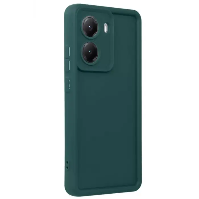 Newface Xiaomi Poco X7 Pro Viera Silikon - Koyu Yeşil