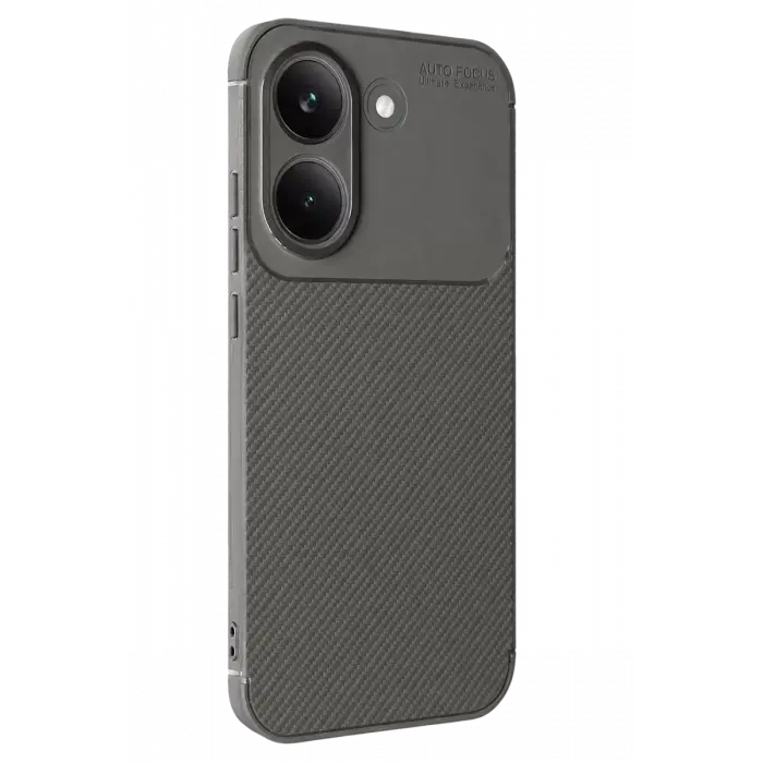 Newface Xiaomi Poco X8 Pro Auto Focus Karbon Kapak - Gri