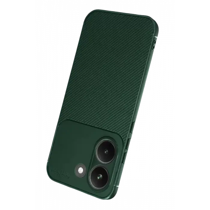 Newface Xiaomi Poco X8 Pro Auto Focus Karbon Kapak - Koyu Yeşil