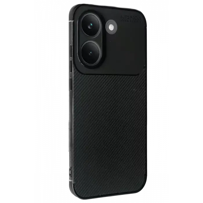 Newface Xiaomi Poco X8 Pro Auto Focus Karbon Kapak - Siyah