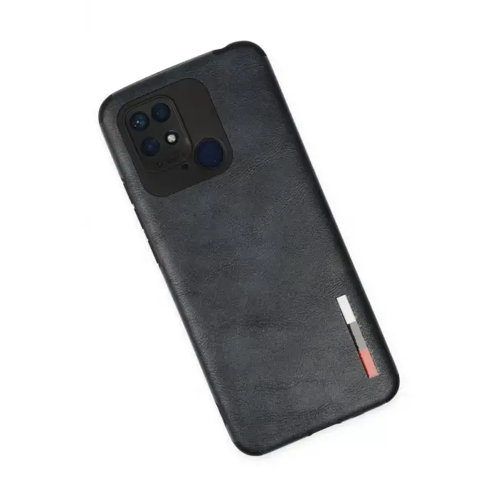 Newface Xiaomi Redmi 10C Kılıf Loop Deri Silikon - Lacivert