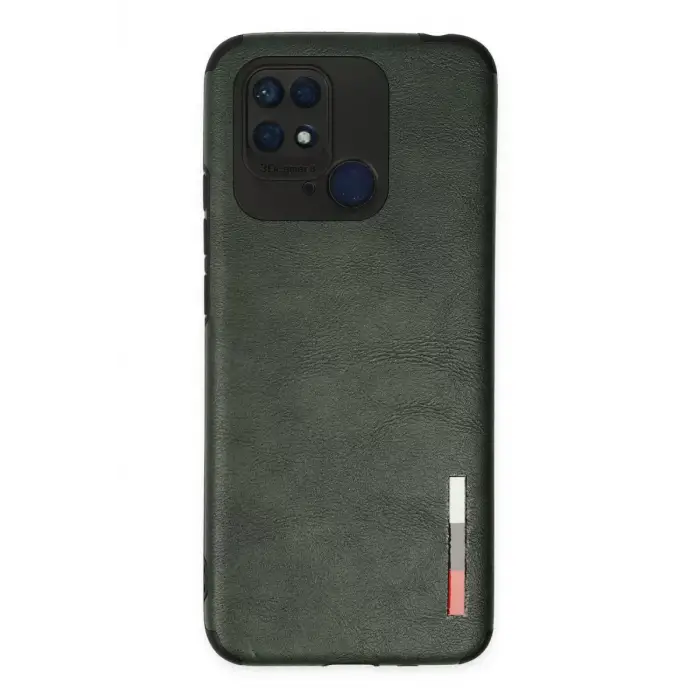 Newface Xiaomi Redmi 10C Kılıf Loop Deri Silikon - Yeşil