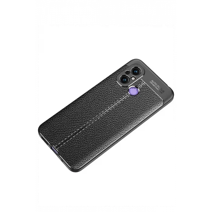 Newface Xiaomi Redmi 12C Kılıf Auto Focus Kapak - Siyah