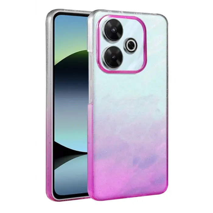 Newface Xiaomi Redmi 13 4G Glossy Kapak - Mor