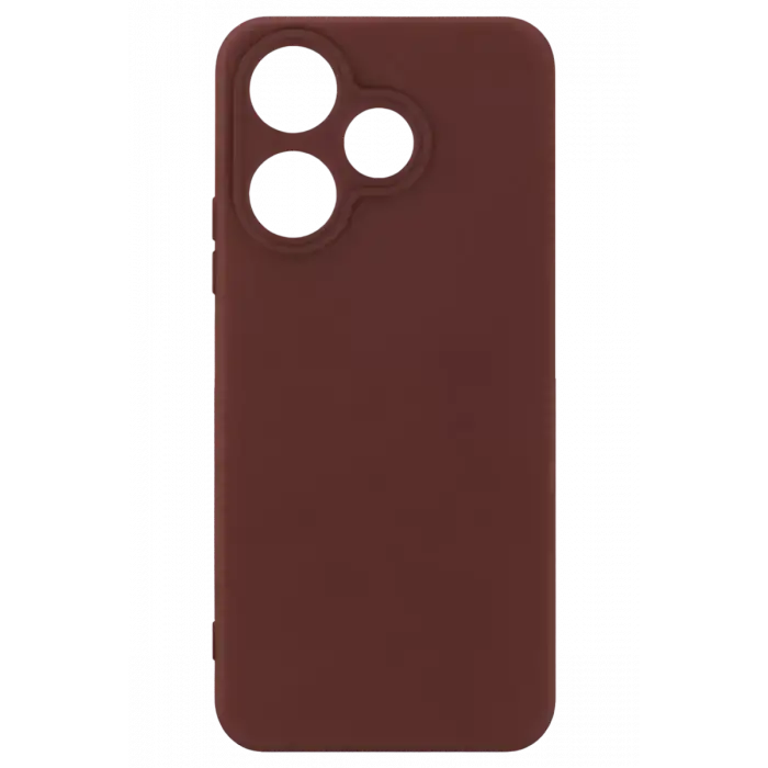 Newface Xiaomi Redmi 13 4G Kılıf First Silikon - Bordo