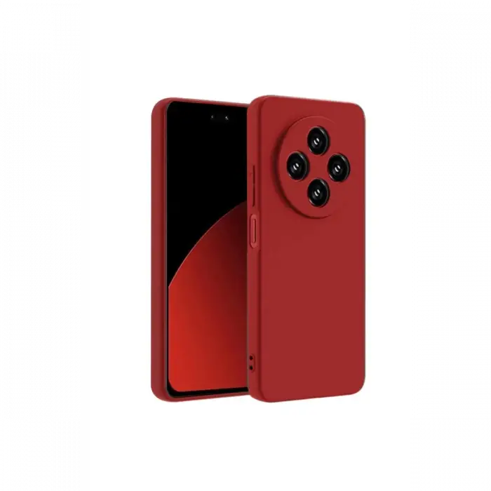 Newface Xiaomi Redmi 14C Kılıf First Silikon - Kırmızı