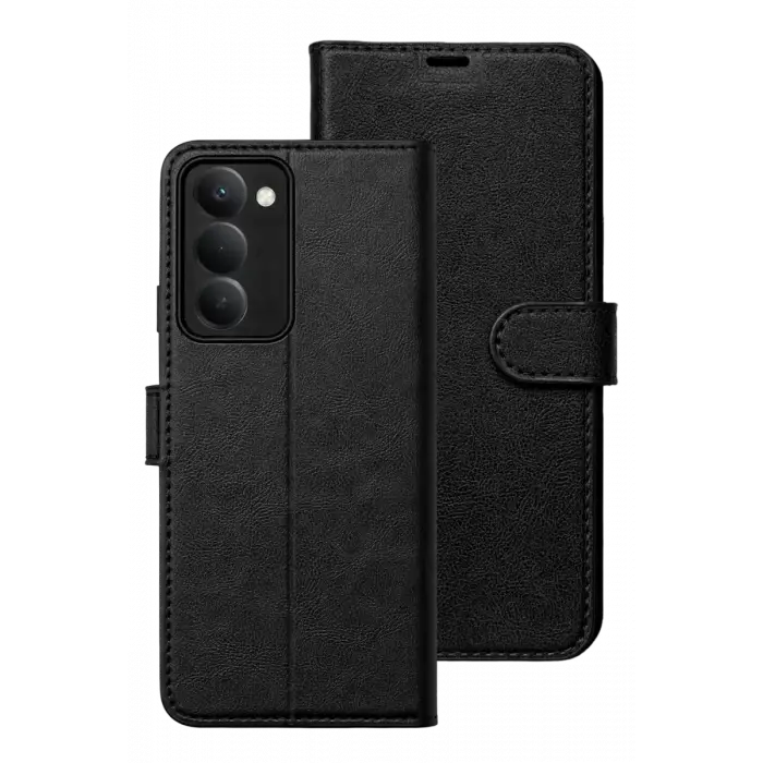 Newface Xiaomi Redmi 15 5G Trend S Plus Kapaklı Kılıf - Siyah