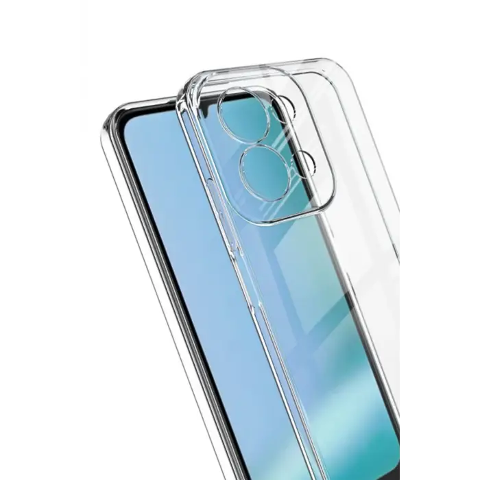 Newface Xiaomi Redmi 15C 4G Lüx Şeffaf Silikon - Şeffaf