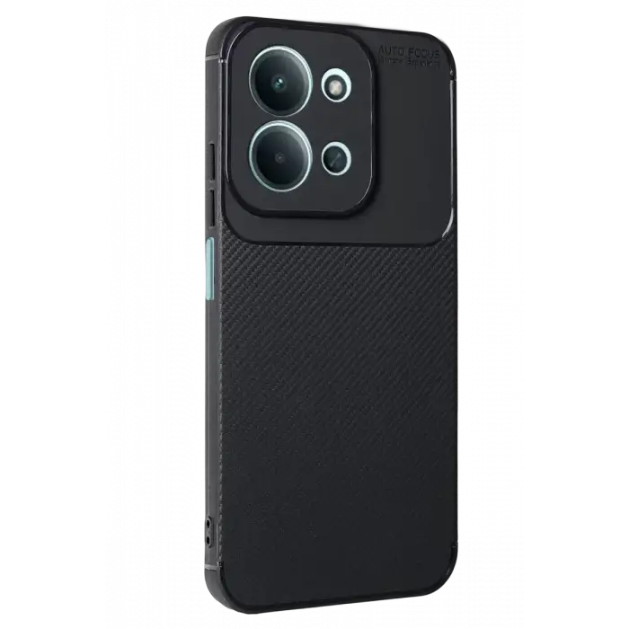 Newface Xiaomi Redmi 15C 5G Auto Focus Karbon Kapak - Siyah