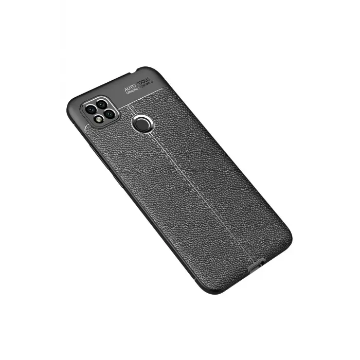 Newface Xiaomi Redmi 9C Kılıf Auto Focus Kapak - Siyah