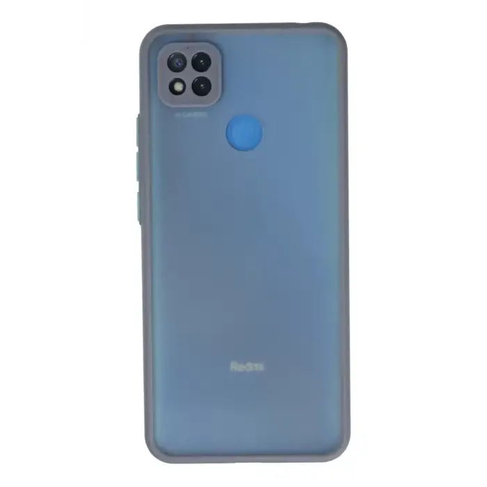 Newface Xiaomi Redmi 9C Kılıf Montreal Silikon Kapak - Gri