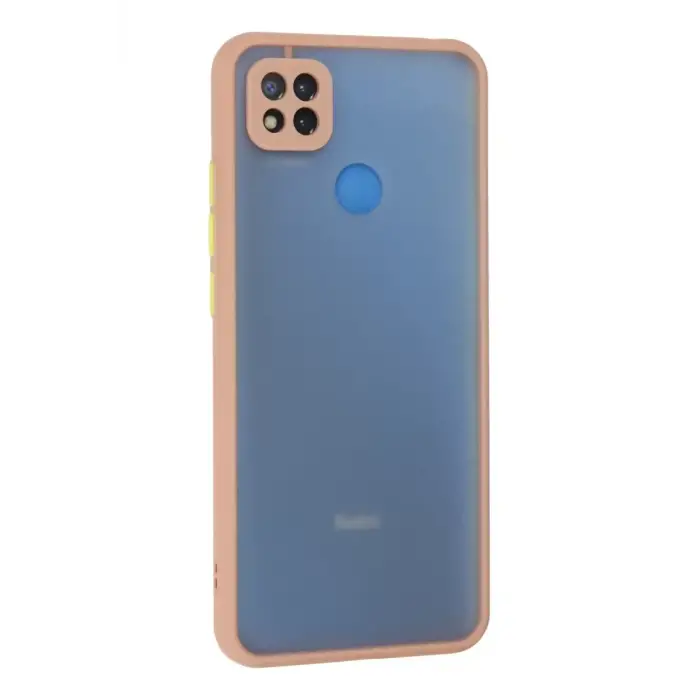 Newface Xiaomi Redmi 9C Kılıf Montreal Silikon Kapak - Pembe