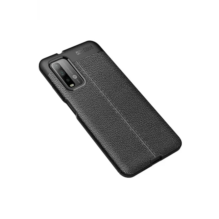 Newface Xiaomi Redmi 9T Kılıf Auto Focus Kapak - Siyah