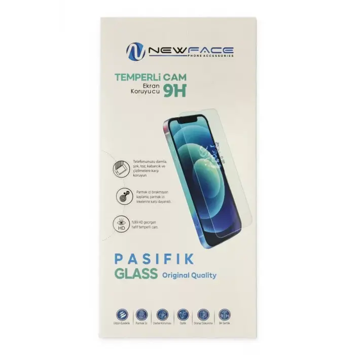 Newface Xiaomi Redmi 9T Pasifik Cam Ekran Koruyucu