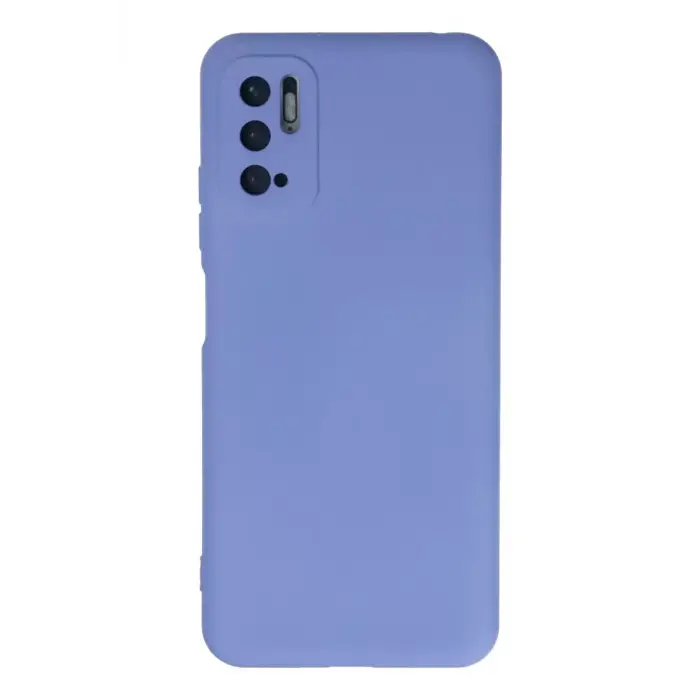 Newface Xiaomi Redmi Note 10 5G Kılıf Nano içi Kadife Silikon - Lila