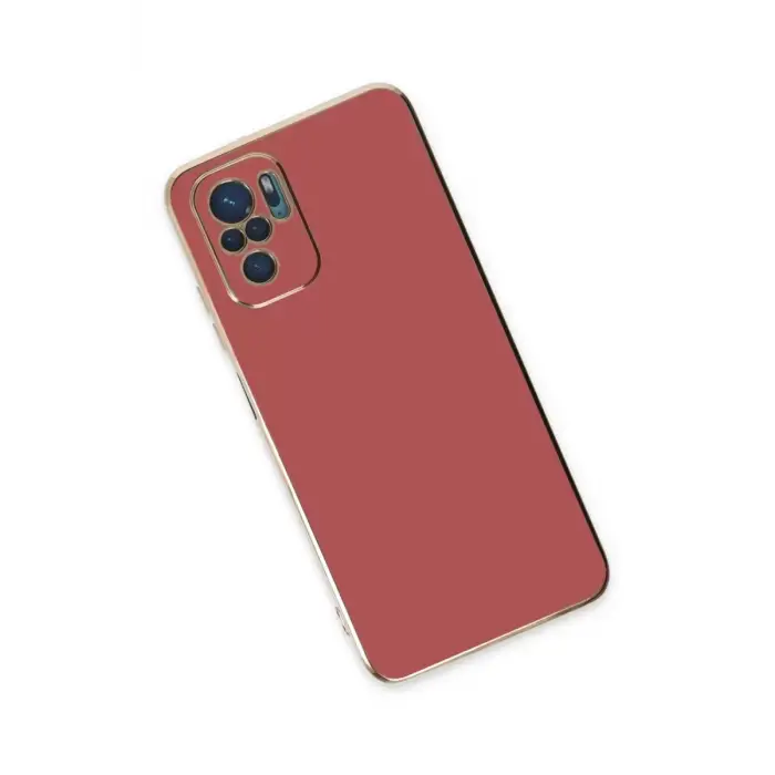 Newface Xiaomi Redmi Note 10 Kılıf Volet Silikon - Kırmızı