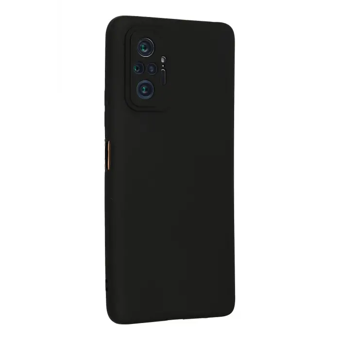 Newface Xiaomi Redmi Note 10 Pro Kılıf First Silikon - Siyah