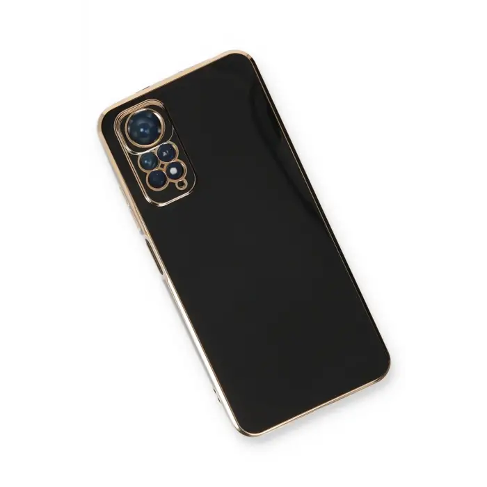 Newface Xiaomi Redmi Note 11 Kılıf Volet Silikon - Siyah