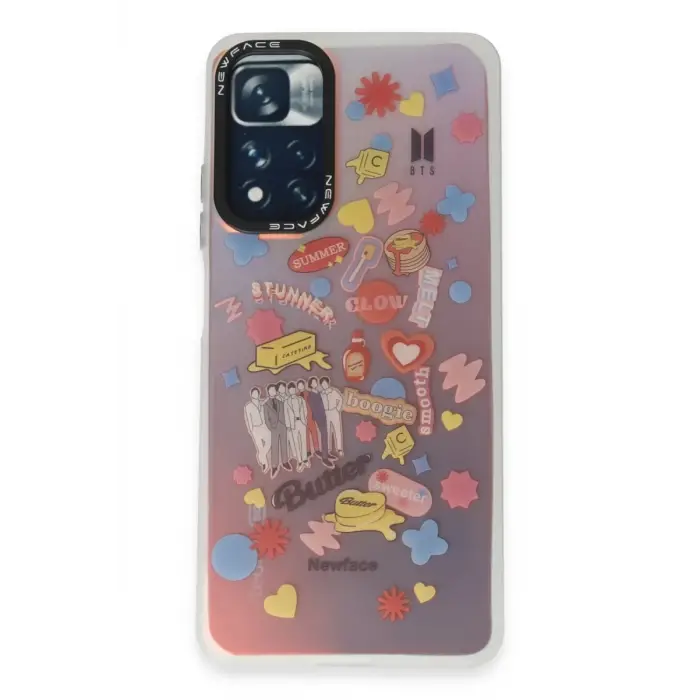Newface Xiaomi Redmi Note 11 Pro Kılıf Estoril Desenli Kapak - Estoril - 16