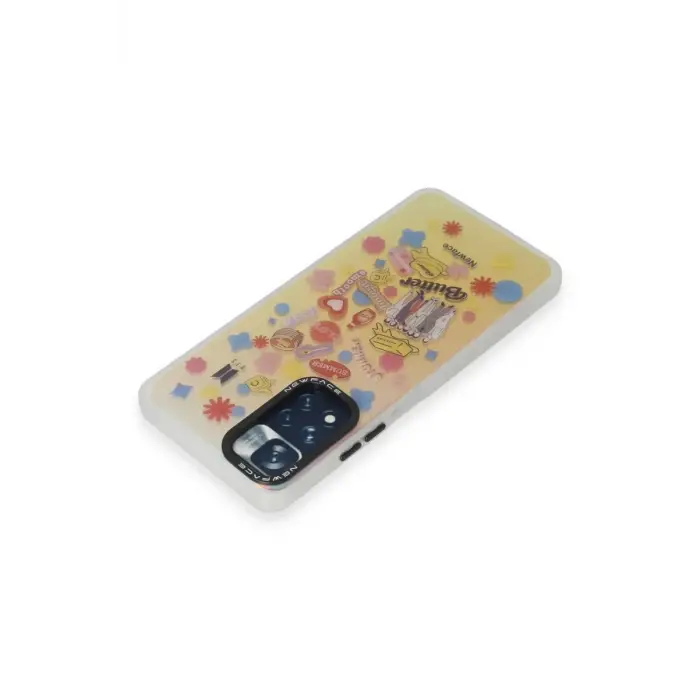 Newface Xiaomi Redmi Note 11 Pro Kılıf Estoril Desenli Kapak - Estoril - 16