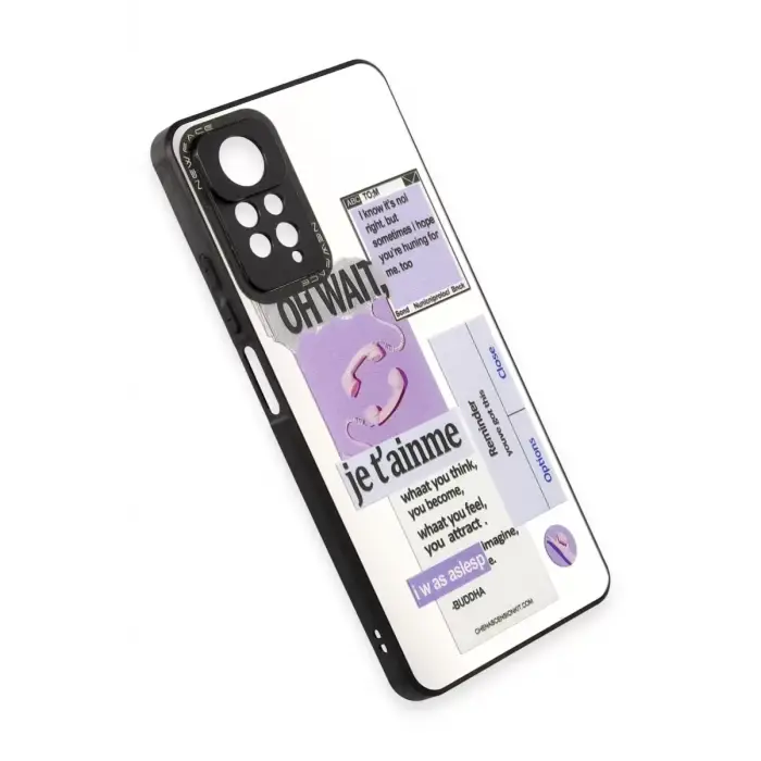 Newface Xiaomi Redmi Note 11 Pro Kılıf Mirror Desenli Kapak - Mirror - 4