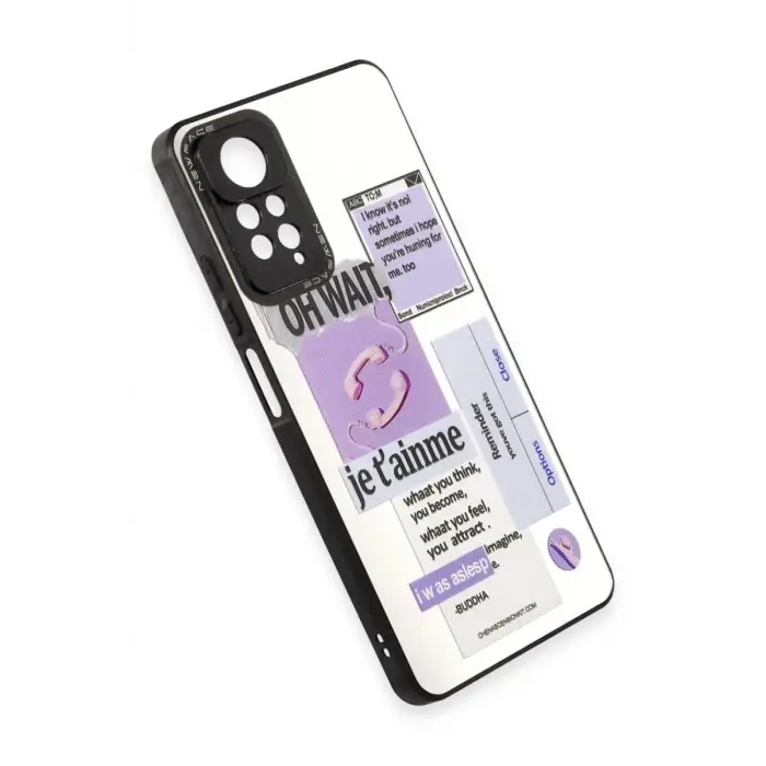 Newface Xiaomi Redmi Note 11 Pro Kılıf Mirror Desenli Kapak - Mirror - 4