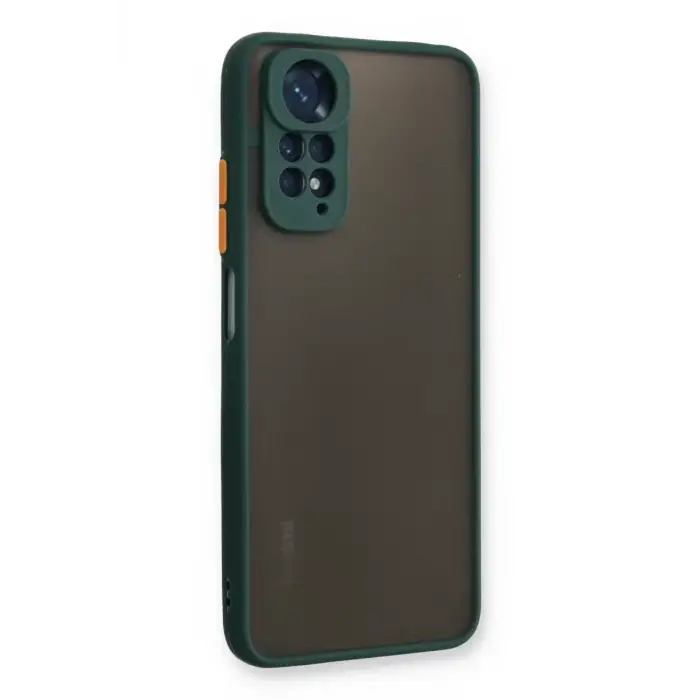 Newface Xiaomi Redmi Note 11 Pro Kılıf Montreal Silikon Kapak - Yeşil