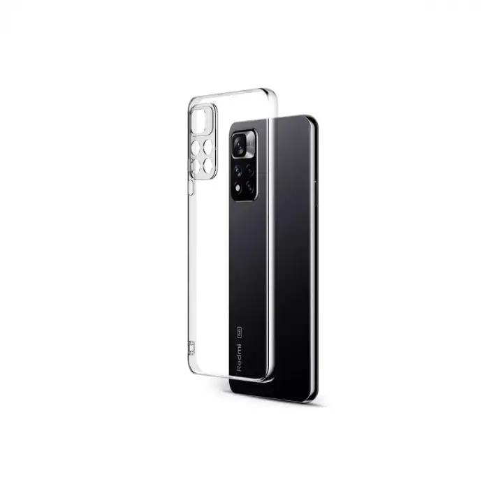 Newface Xiaomi Redmi Note 11 Pro Plus 5G Kılıf Lüx Şeffaf Silikon
