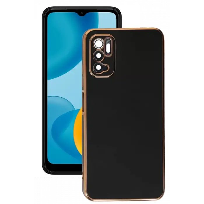 Newface Xiaomi Redmi Note 11 SE Kılıf Volet Silikon - Siyah