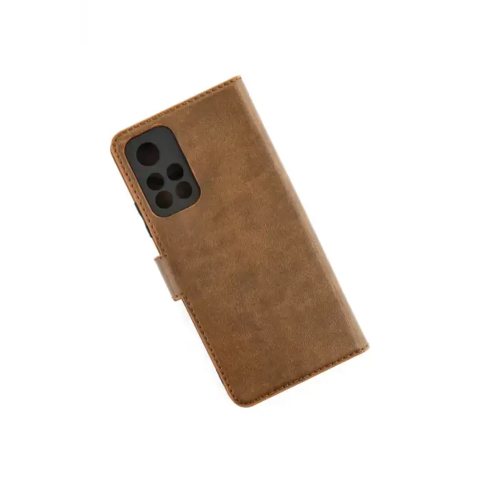 Newface Xiaomi Redmi Note 11T Kılıf Trend S Plus Kapaklı Kılıf - Taba