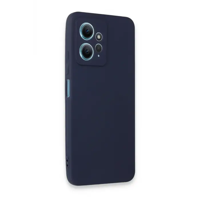 Newface Xiaomi Redmi Note 12 4G Kılıf First Silikon - Lacivert
