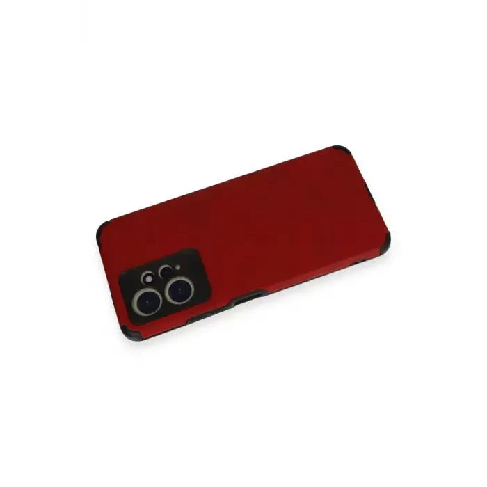 Newface Xiaomi Redmi Note 12 4G Kılıf Loop Deri Silikon - Kırmızı