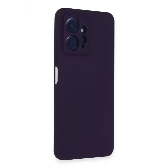 Newface Xiaomi Redmi Note 12 4G Kılıf Nano içi Kadife Silikon - Mor