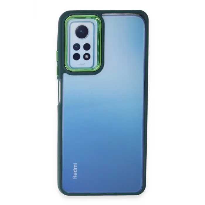 Newface Xiaomi Redmi Note 12 Pro 4G Kılıf Dora Kapak - Haki Yeşil