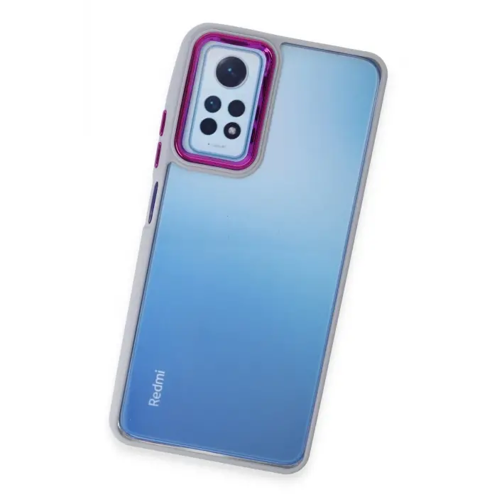 Newface Xiaomi Redmi Note 12 Pro 4G Kılıf Dora Kapak - Lila