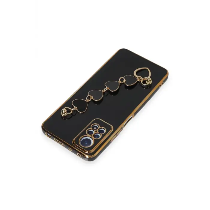 Newface Xiaomi Redmi Note 12 Pro 4G Kılıf Esila Silikon - Siyah