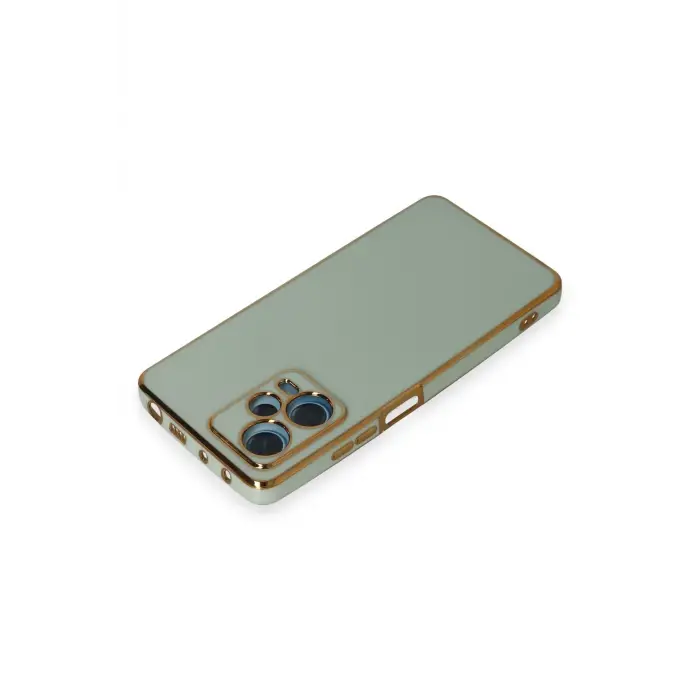 Newface Xiaomi Redmi Note 12 Pro Plus Kılıf Volet Silikon - Açık Yeşil