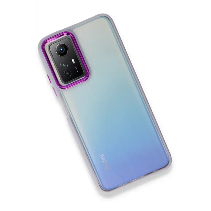 Newface Xiaomi Redmi Note 12S Kılıf Dora Kapak - Lila