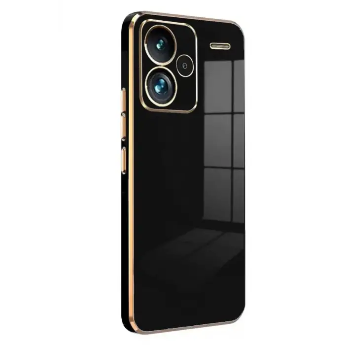 Newface Xiaomi Redmi Note 13 Pro Plus Kılıf Volet Silikon - Siyah