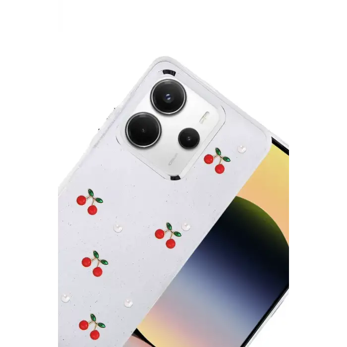 Newface Xiaomi Redmi Note 14 4G Fiyonk Desenli Kapak - Desen 9