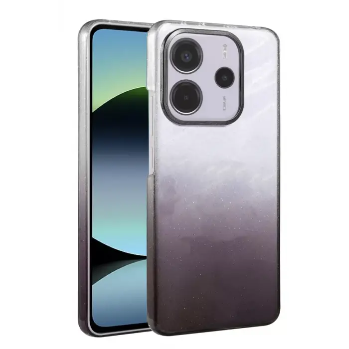 Newface Xiaomi Redmi Note 14 4G Glossy Kapak - Siyah