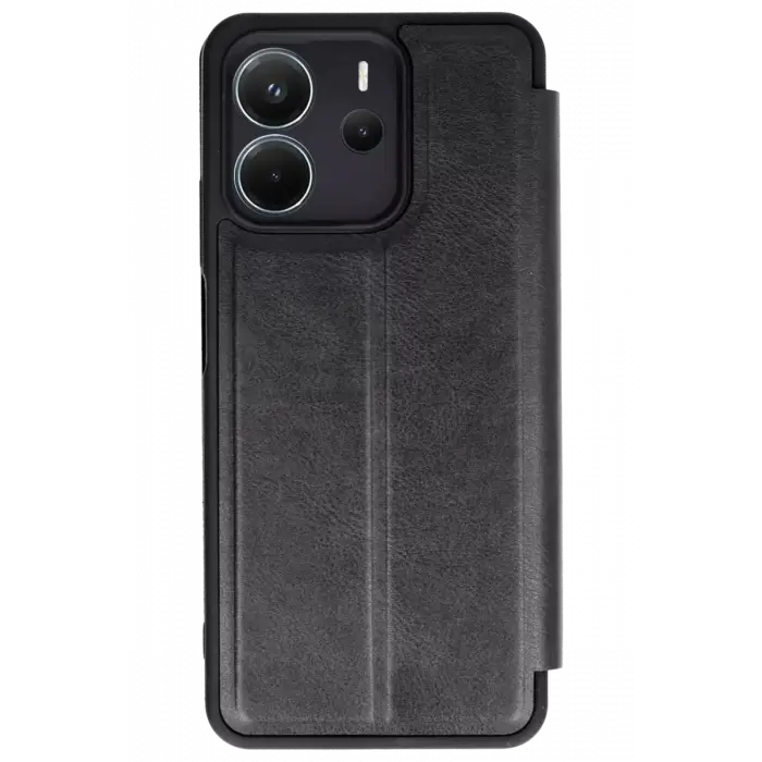 Newface Xiaomi Redmi Note 14 4G Kılıf Flip Cover - Siyah